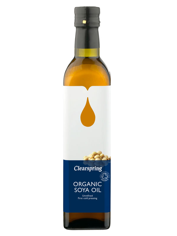Soya Oil,  500ml (Clearspring)