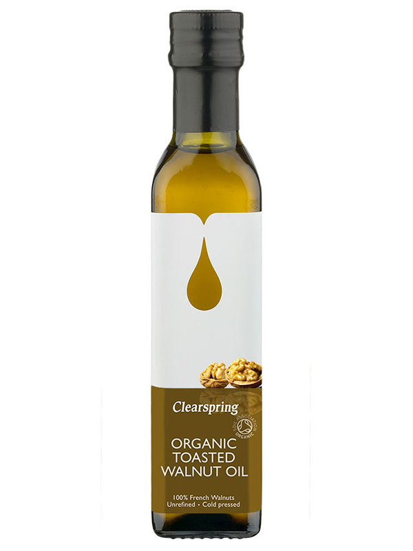 Toasted Walnut Oil,  - Clearspring 250ml