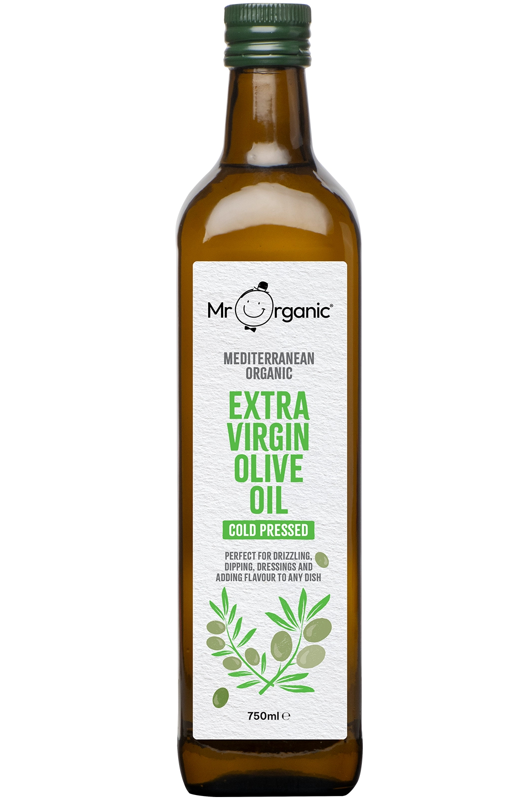 Extra Virgin Olive Oil, Organic 1 Litre (Mr Organic)