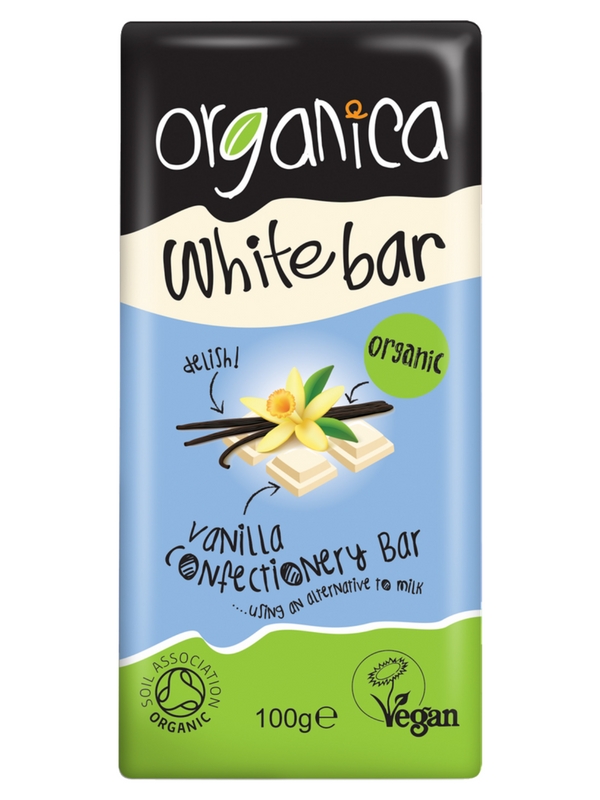 Vegan White Chocolate Bar,  100g (a)