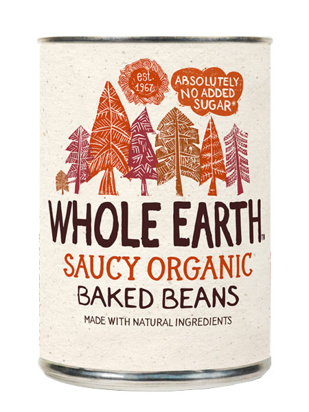 Baked Beans,  420g (Whole Earth)