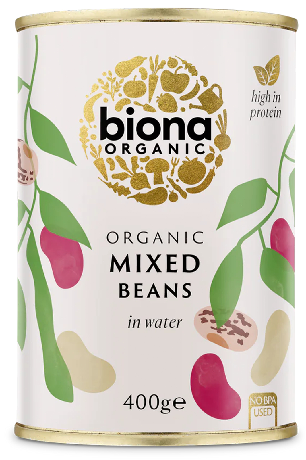 Mixed Beans in Water,  400g (Biona)