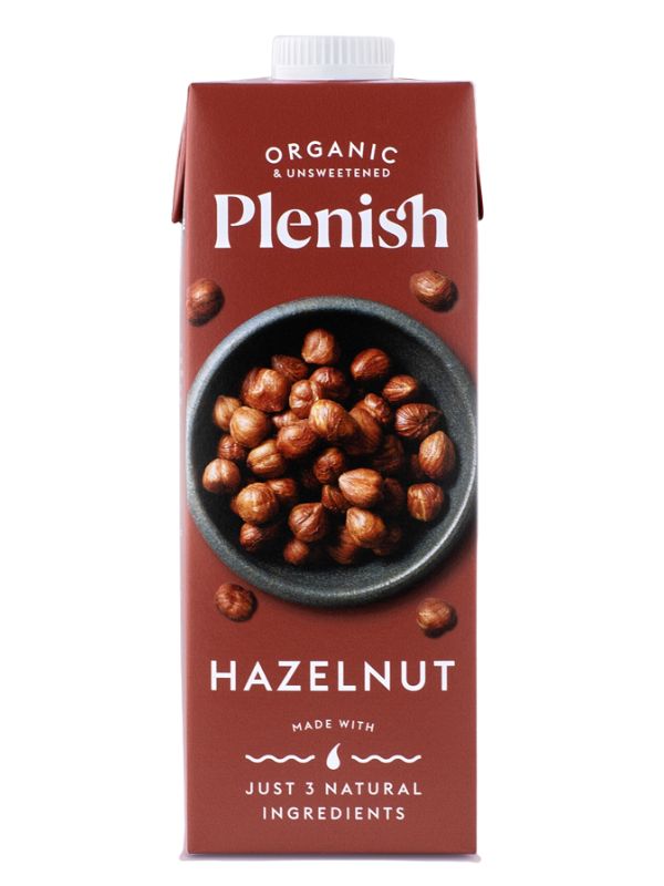 Hazelnut Drink, Organic 1 Litre (Plenish)