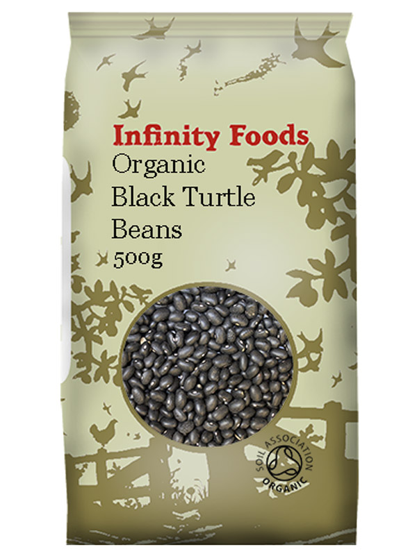 Infinity Foods  Black Turtle Beans 500g