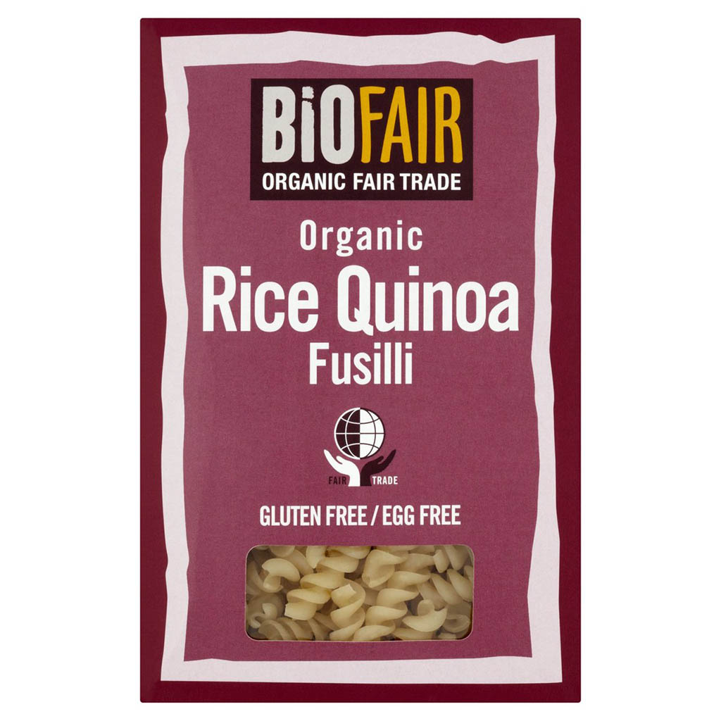 Rice & Quinoa Fusilli, Organic 250g (Biofair)