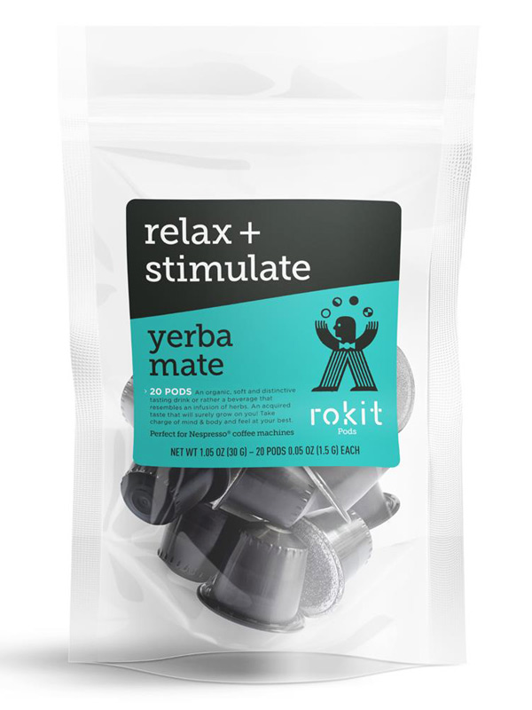Yerba Mate Nespresso Compatible Pod - 20 Pods (Rokit Pods)