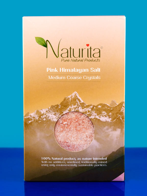 Pink Himalayan Salt, Medium 1kg (Naturita)