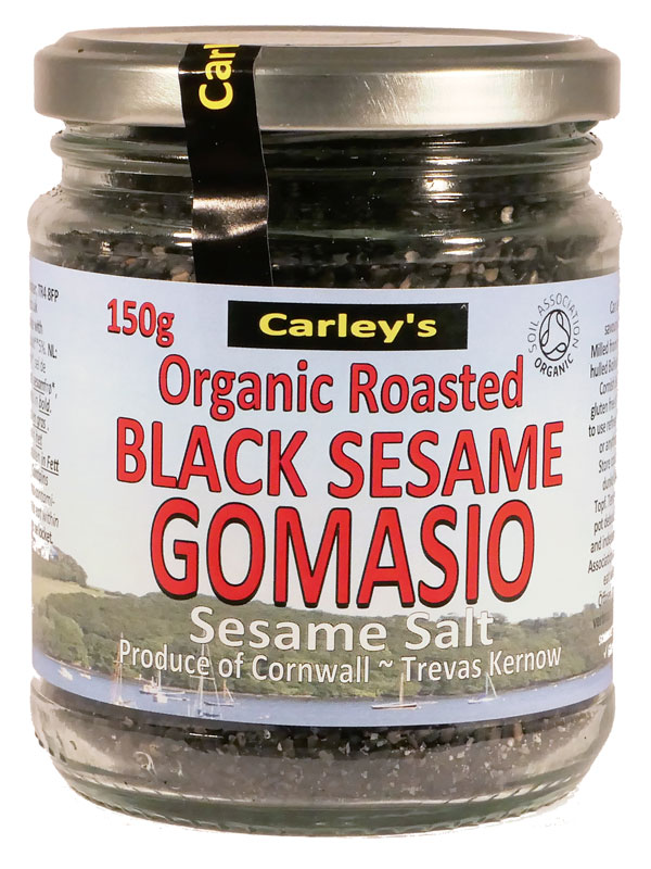 Black Sesame Gomasio, 150g  (Carley's)