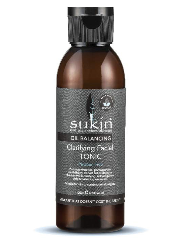 Oil Balancing Clarifying Facial Toner 125ml (Sukin)