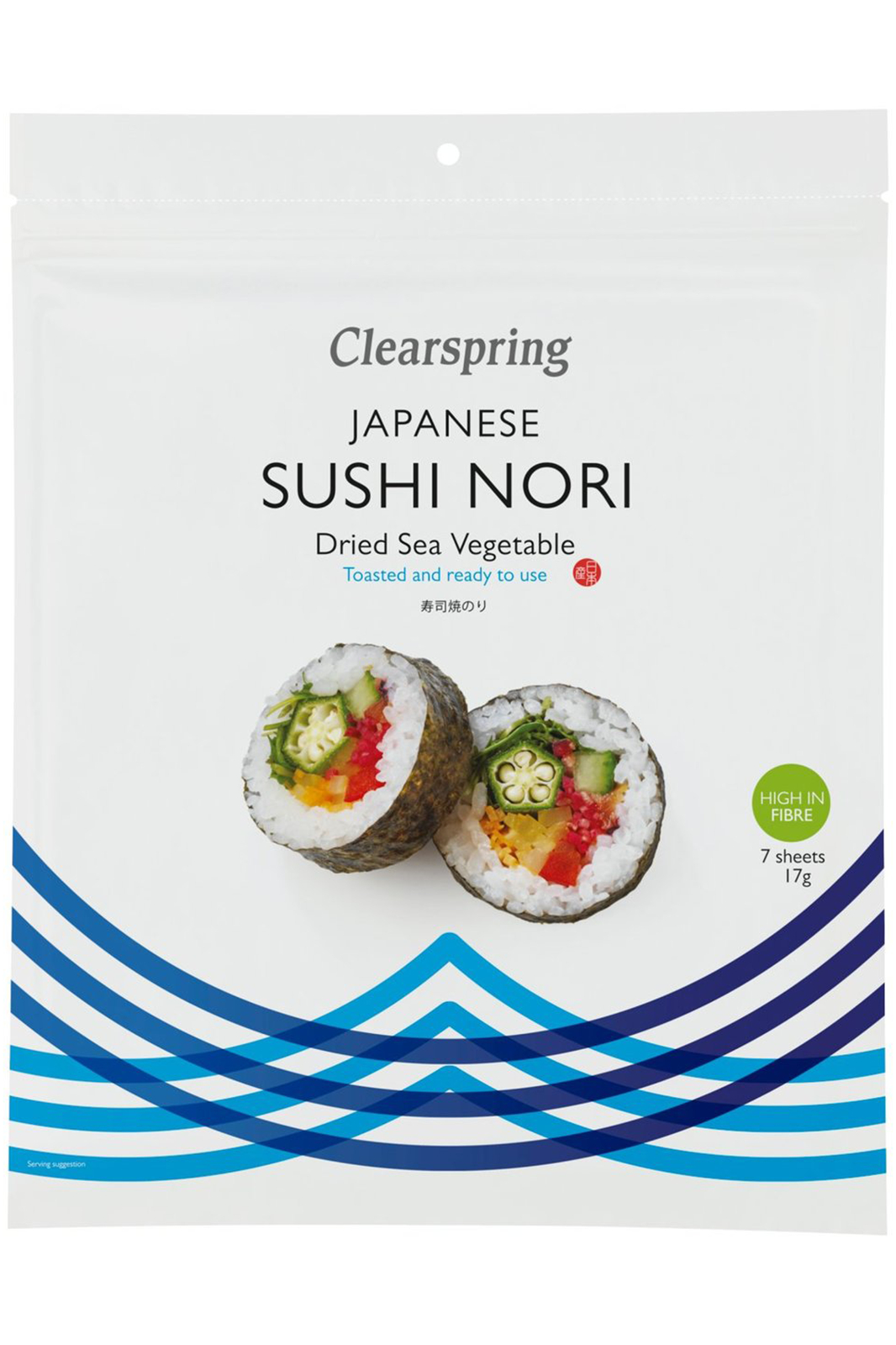 Nori Sheets, Toasted, 17g (Clearspring)