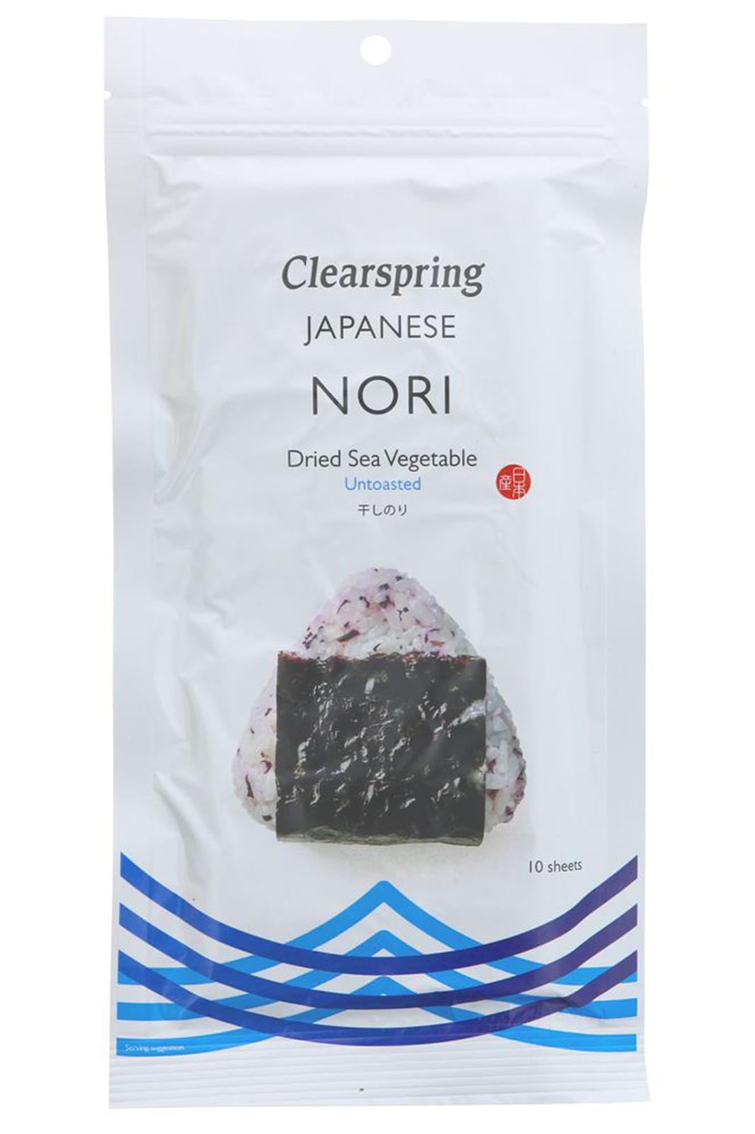 Nori Sheets, Untoasted, 25g (Clearspring)