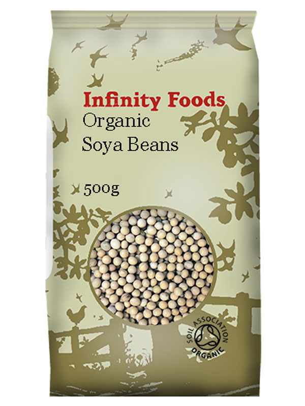 Soya Beans 500g,  (Infinity Foods)