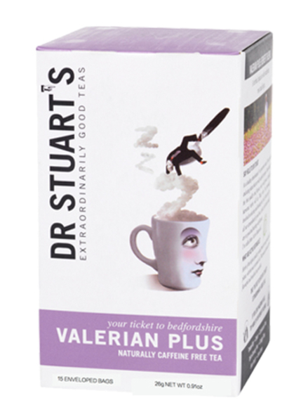 Valerian Plus al Tea - 15 bags (Dr Stuart's)
