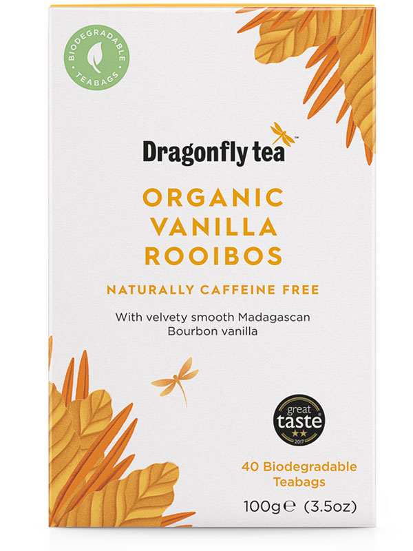 Rooibos Vanilla Dragonfly Tea x40 Bags