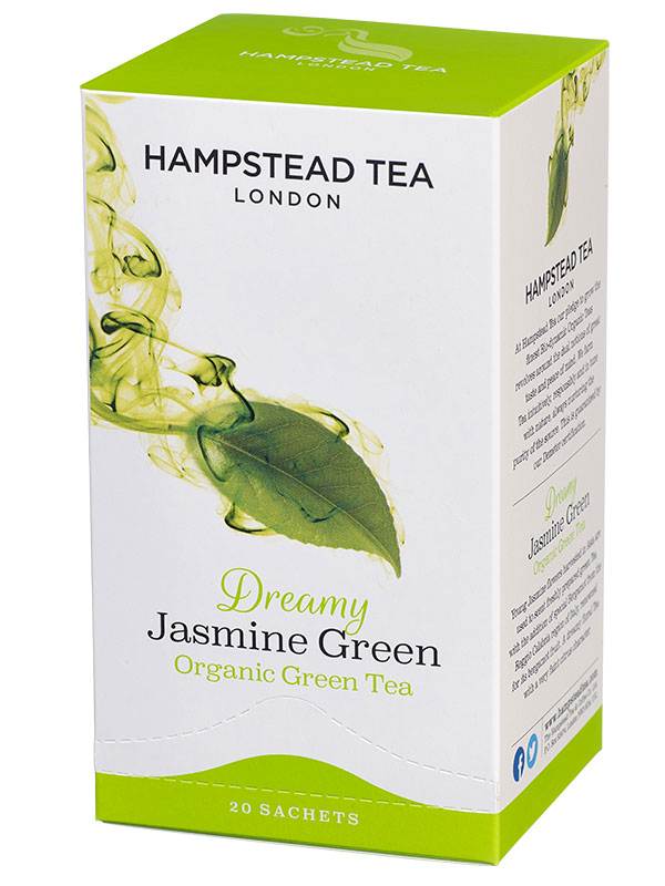 Jasmine Green,  20 Bag (Hampstead Tea)