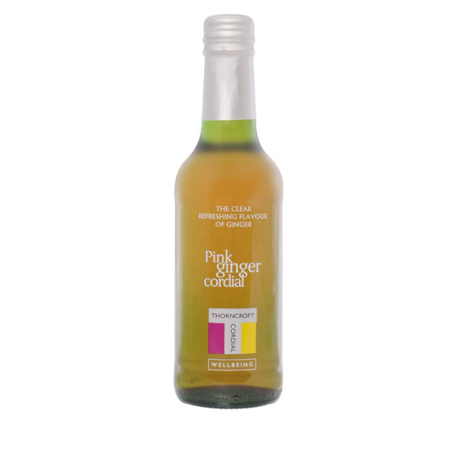 Pink Ginger Cordial 330ml (Thorncroft)