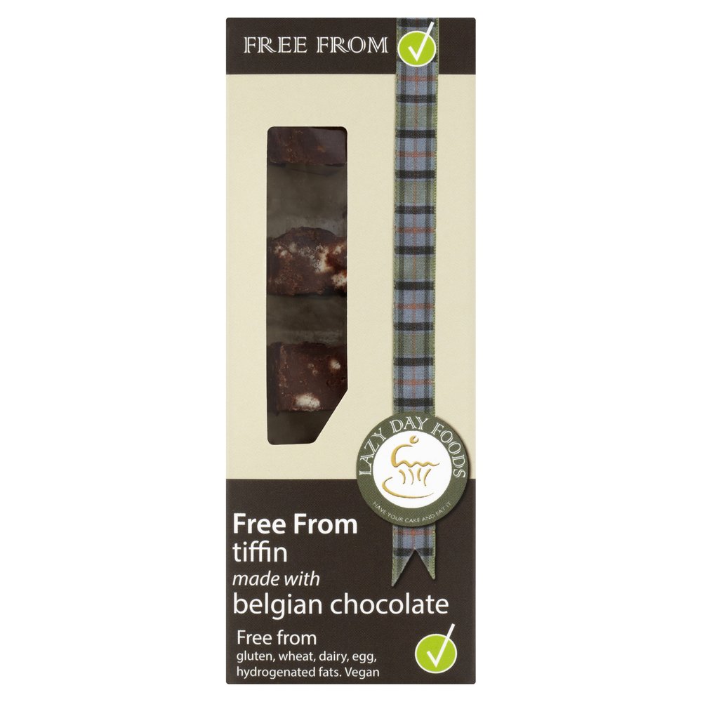 Gluten-free Belgian Dark Chocolate Tiffin 150g (The Lazy Day)