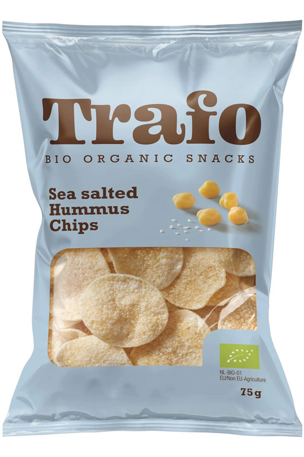 Sea Salt Hummus Chips 75g,  (Trafo)