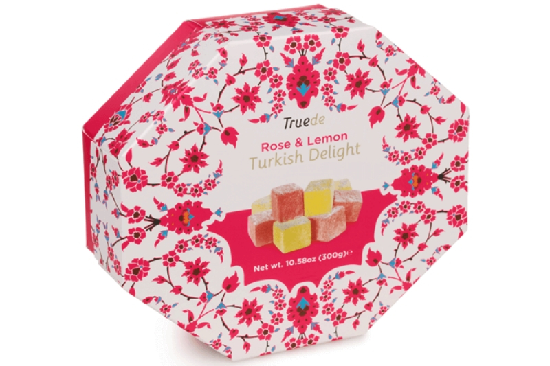 Rose and Lemon Turkish Delight 300g (Truede)