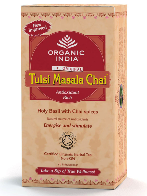 Tulsi Masala Chai Tea,  25 Bags ( India)