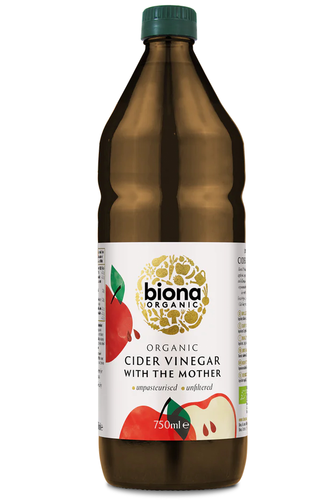 Cider Vinegar, with the Mother 750ml (Biona)