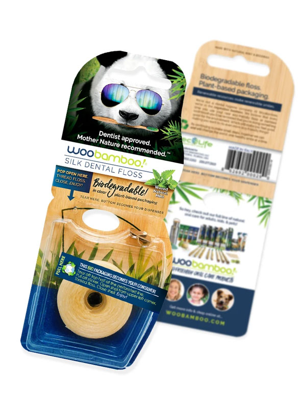 Eco-Floss Mint 37.5m (Woobamboo)