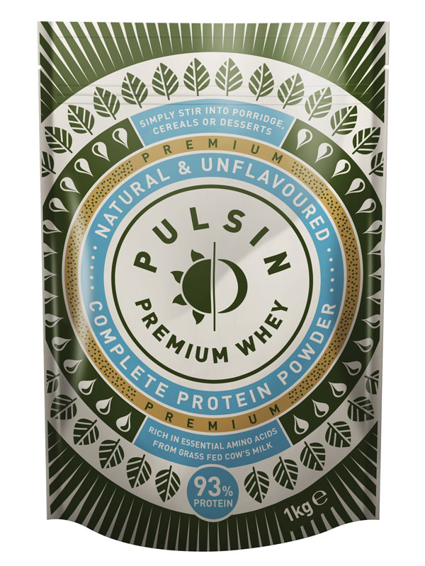 Whey Protein Isolate Powder 1000g (Pulsin)