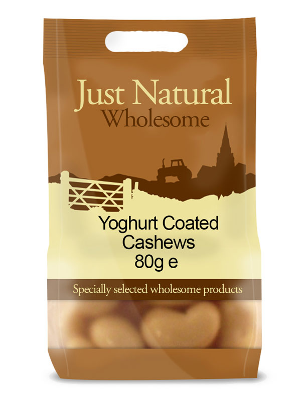 Yoghurt Coated Cashews 80g (Just Natural Wholesome)