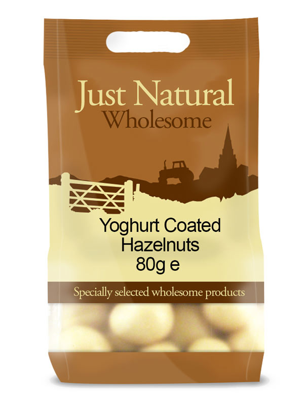 Yoghurt Coated Hazelnuts 80g (Just Natural Wholesome)