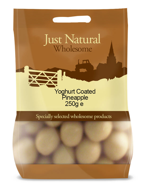 Yoghurt Coated Pineapple 250g (Just Natural Wholesome)