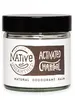 Activated Charcoal Natural Deodorant Balm 60ml (Native Unearthed)