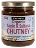 Organic Apple & Sultana Chutney 300g (Carley