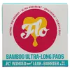 Organic Bamboo Ultra-Long Pads 10 (Here We Flo)