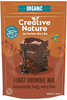 Organic Gluten Free Fudgy Brownie Mix 400g (Creative Nature)