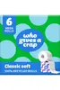 Classic Soft Toilet Tissue x 6 Mega Rolls (Who Gives A Crap)
