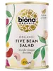 Organic Five Bean Salad 410g (Biona)