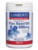Flax Seed Oil 1000mg, 90 Capsules (Lamberts)