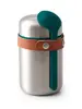 Food Flask Ocean 400ml (Black and Blum)
