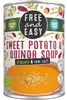 Organic Low Salt Sweet Potato & Quinoa Soup 400g (Free & Easy)