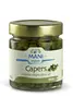 Organic Capers in Extra Virgin Olive Oil 180g (Mani)