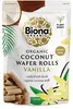 Organic Vanilla Coconut Wafer Rolls 100g (Biona)