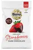 Organic Dark Chocolate Strawberries 45g (Biona)