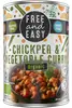 Organic Chickpea & Vegetable Curry 400g (Free & Easy)