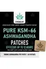 Pure KSM-66 Ashwagandha x 60 Patches (Stronglife)