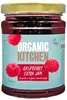 Organic Raspberry Extra Fruit Jam 340g (Organic Kitchen)