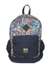 Recycled Newspaper and Jute Backpack (Onyx and Green)
