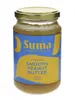 Organic Smooth Peanut Butter No Salt 340g (Suma)