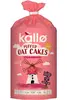 Strawberry Puffed Oat Cakes 122g (Kallo)