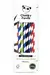 Bamboo Multicoloured Paper Straws x 100 (Cheeky Panda)