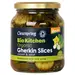 Organic Demeter Gherkin Slices Sweet & Sour 350g (Clearspring)